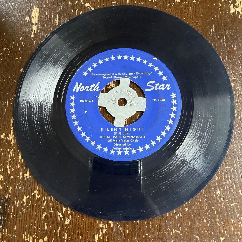 St. Paul Seminarians Silent Night Carol Of The Shephards 7” 45